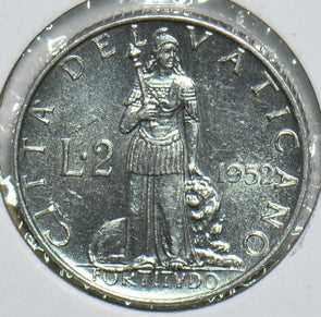 Vatican 1952 2 Lire 297983 combine shipping