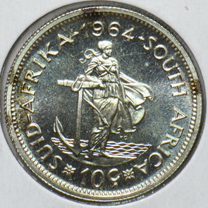 South Africa 1964 10 Cents 294306 combine shipping