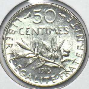 France 1915 50 Centimes 294380 combine shipping