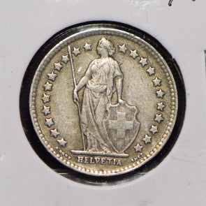 Switzerland 1943 1/2 Franc  900774 combine shipping