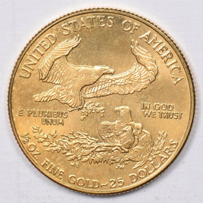 1986 25 Dollars gold 1/2oz Gold Eagle GL0257 combine shipping