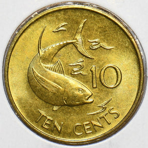 Seychelles 1982 10 Cents Fish animal 903939 combine shipping