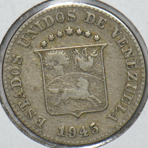 Venezuela 1945 5 Centavos Horse animal 902802 combine shipping