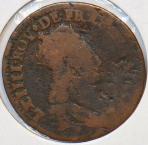 France 1693 ~1699 Liard 194170 combine shipping