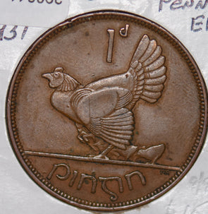 Ireland 1931 Penny  290041 combine shipping