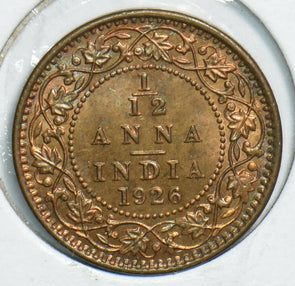 India British 1926 1/12 Anna 0 904456 combine shipping