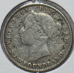 Canada 1890 10 Cents Newfoundland 150720 combine shipping
