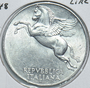 Italy 1948 10 Lire 241003 combine shipping