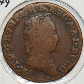 Austrian Netherlands 1749 2 Liards 296813 combine shipping