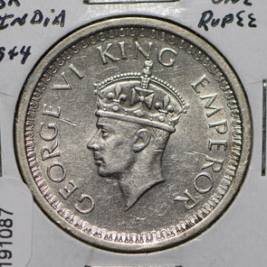British India 1944 Rupee  191087 combine shipping
