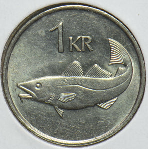 Iceland 1987 Krona Fish animal 192340 combine shipping