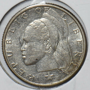 Liberia 1960 25 Cents 295499 combine shipping
