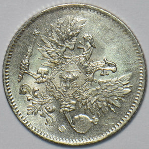 Finland 1917 25 Pennia Eagle animal 294492 combine shipping
