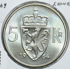 Norway 1964 5 Kroner 198562 combine shipping