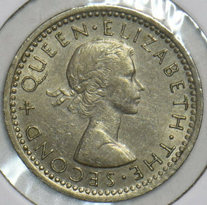 New Zealand 1961 3 Pence 903671 combine shipping