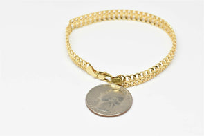 14K Gold Bracelet 4.33g 6 3/4'' RG0191