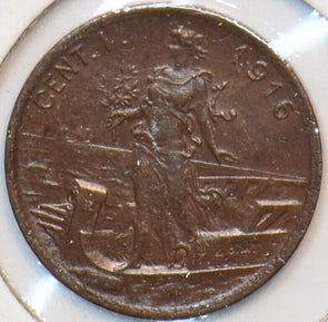 Italy 1916 Centesimo 194194 combine shipping