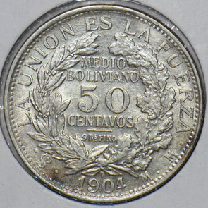 Bolivia 1904 50 Centavos 296322 combine shipping