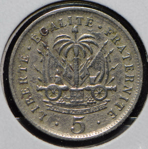 Haiti 1904 5 Centimes  191157 combine shipping