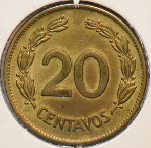 Ecuador 1942 20 Centavos Eagle animal 193228 combine shipping