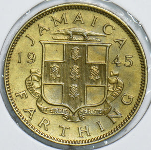 Jamaica 1945 Farthing 153832 combine shipping
