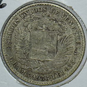 Venezuela 1936 Bolivar 290723 combine shipping