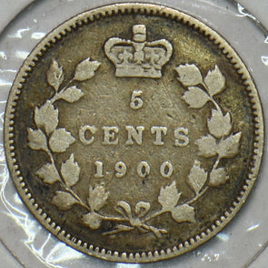 Canada 1900 5 Cents 196281 combine shipping