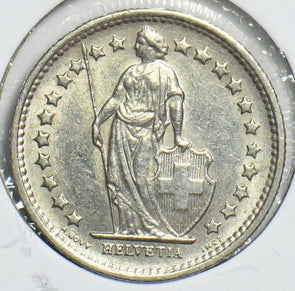 Switzerland 1969 1/2 Franc 240587 combine shipping