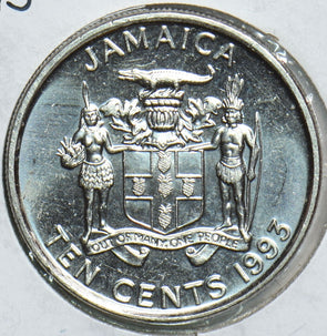 Jamaica 1993 10 Cents BU 904650 combine shipping