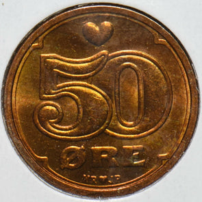 Denmark 1989 50 Ore 901944 combine shipping
