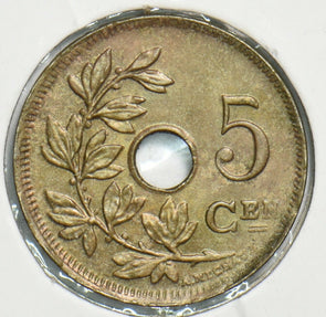 Belgium 1922 FL 5 Centimes UNC 298513 combine shipping