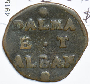 Italy 1684 ~91 2 Soldi Venice - Dalmatian and Albanian Gazzetta 491559 combine s