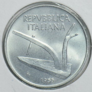 Italy 1955 10 Lire 198146 combine shipping