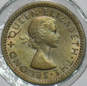 New Zealand 1955 3 Pence 196479 combine shipping