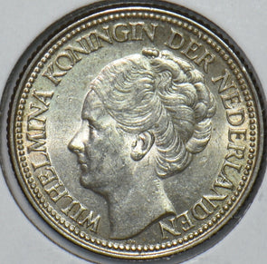 Netherlands 1941 25 Cents 240178 combine shipping