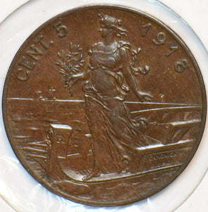 Italy 1918 5 Centesimi 195437 combine shipping