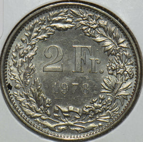 Switzerland 1978 2 Francs 196209 combine shipping