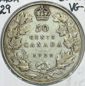 Canada 1929 50 Cents 298688 combine shipping