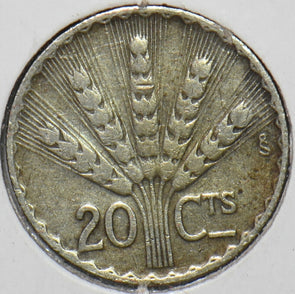 Uruguay 1942 20 Centesimos 194760 combine shipping