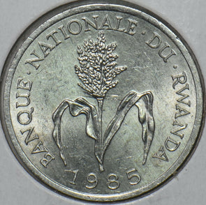 Rwanda 1985 Franc 297391 combine shipping