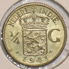 Netherlands East Indies 1941 P 1/4 Gulden 199232 combine shipping