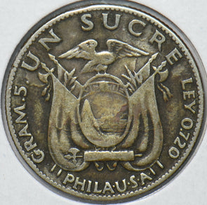 Ecuador 1928 Sucre Eagle animal 193699 combine shipping