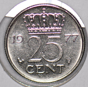 Netherlands 1977 25 Cents  900403 combine shipping