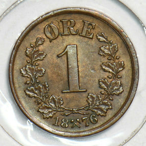 Norway 1876 Ore 298379 combine shipping
