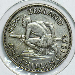 New Zealand 1935 Shilling 0 240885 combine shipping