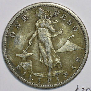 Philippines 1907 Peso 491412 combine shipping