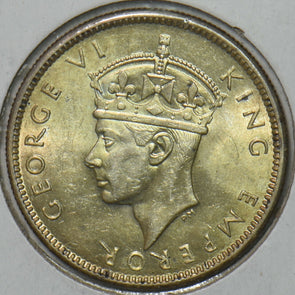 Fiji 1942 S Shilling UNC 297083 combine shipping