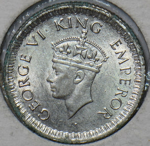 British India 1943 1/4 Rupee 194488 combine shipping