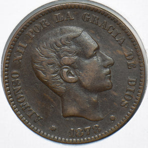 Spain 1878 10 Centimos 902479 combine shipping