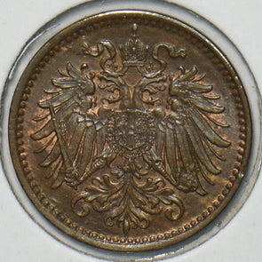 Austria 1895 Heller Eagle animal 195655 combine shipping